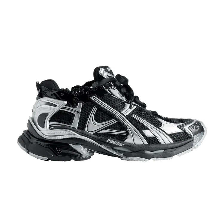 

Кроссовки Balenciaga Balenciaga Runner Sneaker 'Black Silver', черный