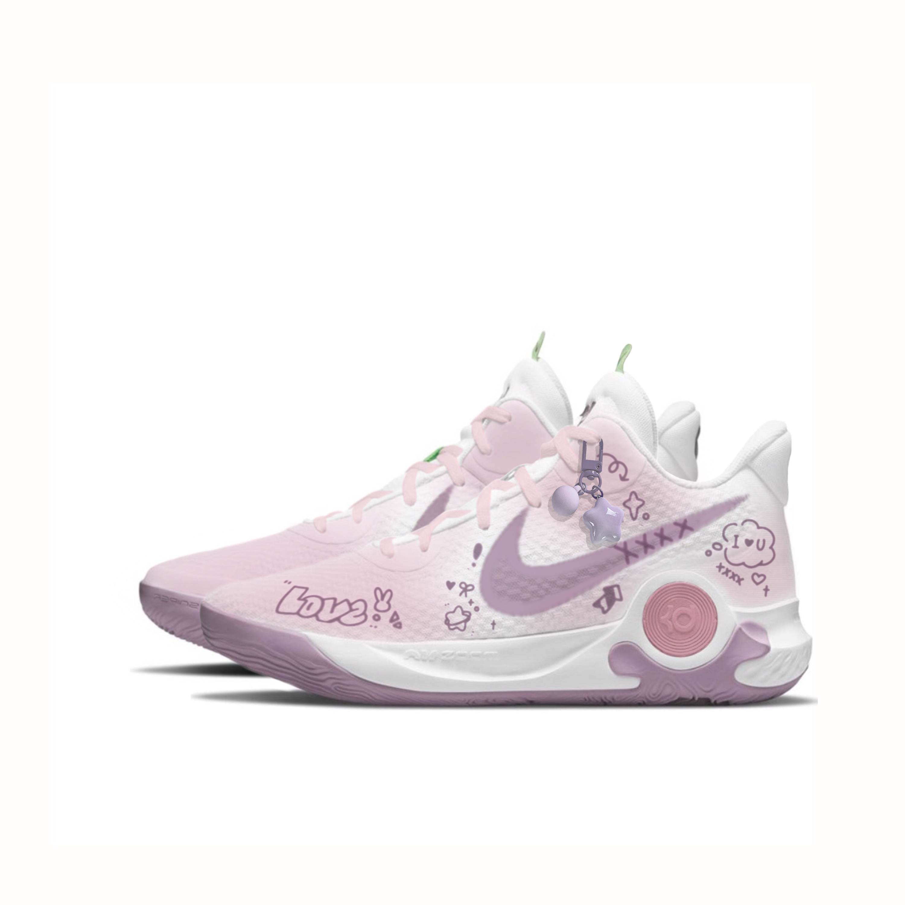 

Винтажные баскетбольные кроссовки Nike Trey 5 унисекс, Pink