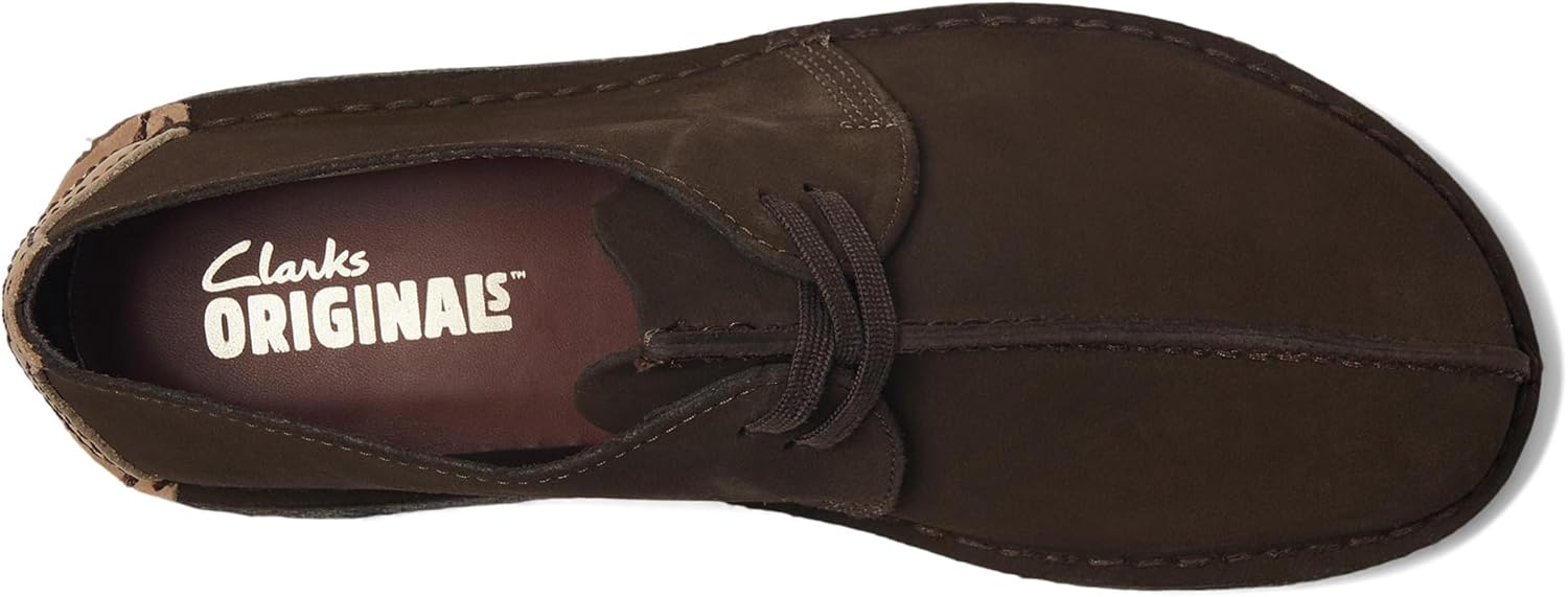 Мужские ботинки Clarks Desert Trek, темно-коричневый — фото 2