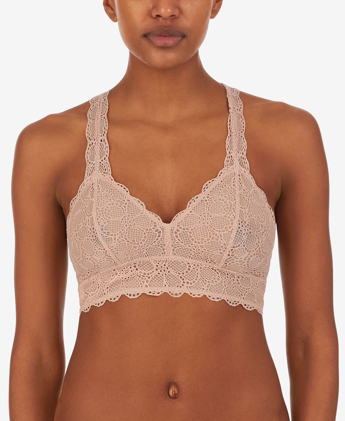 

Улучшенный кружевной бюстгальтер без косточек DK4522 DKNY