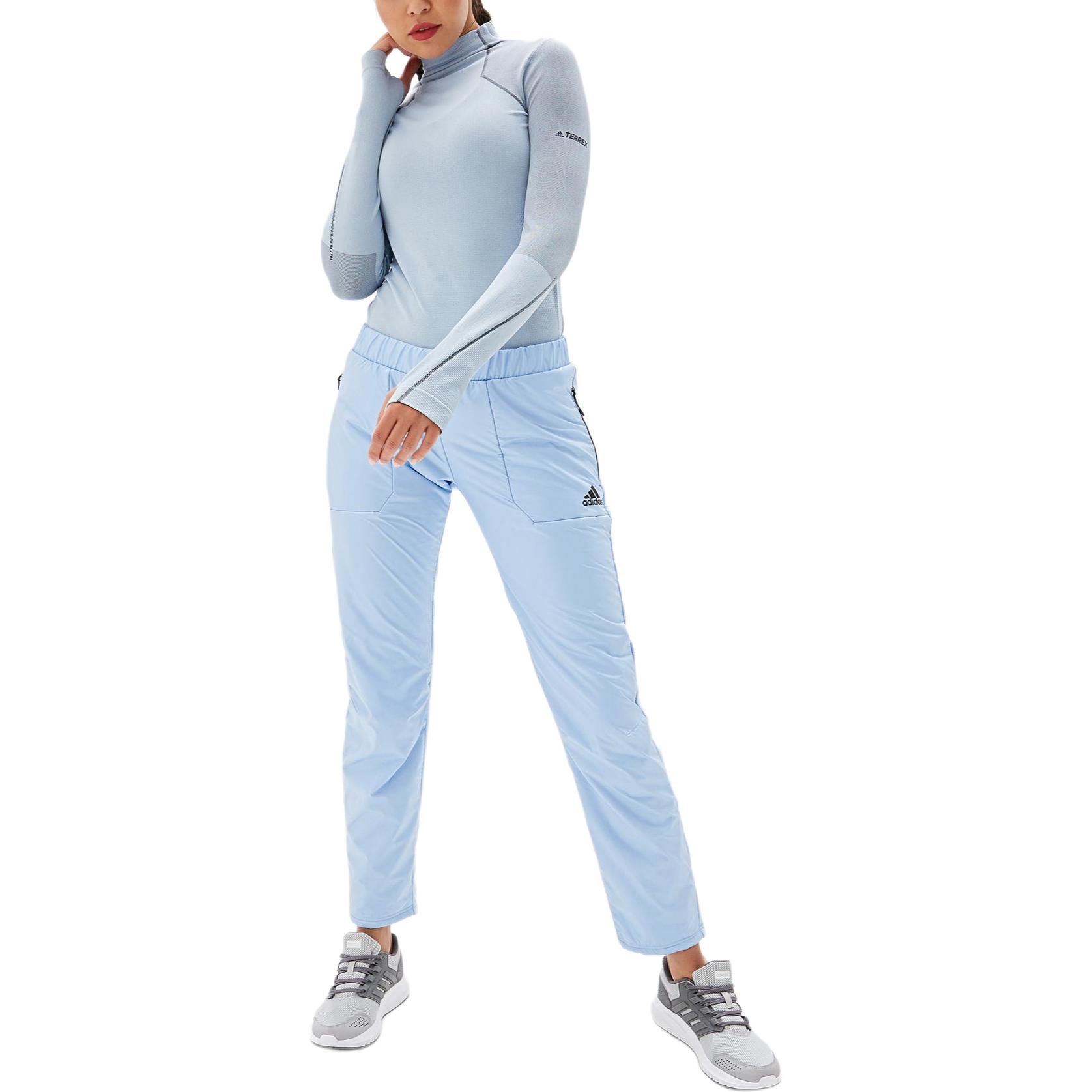 

Adidas Женские повседневные брюки синего цвета