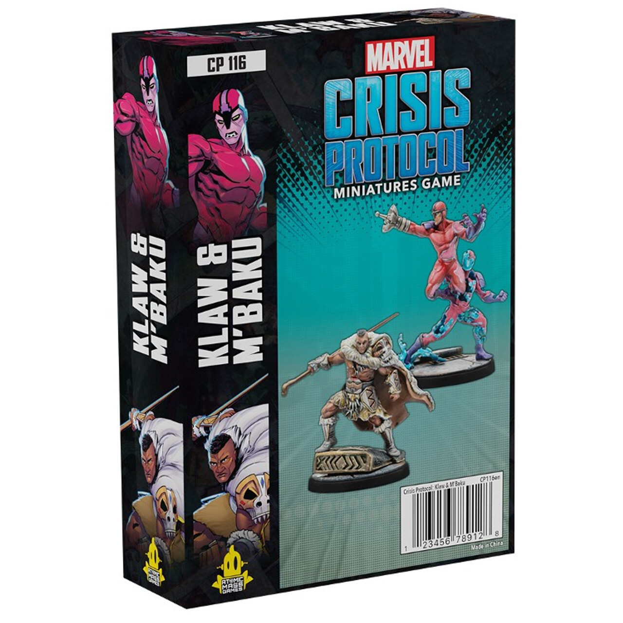 

Миниатюра Marvel Crisis Protocol: Klaw & M'Baku