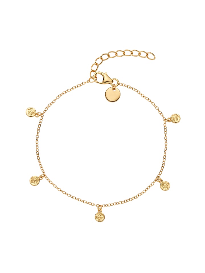 

Noelani Браслет из серебра 925 пробы с покрытием из желтого золота