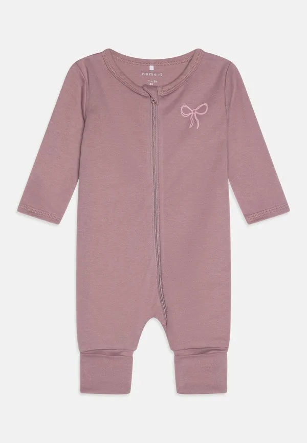 Пижама-Комбинезон nbfnightsuit с бантом, 2 шт. Name It, Barely Pink — фото 3
