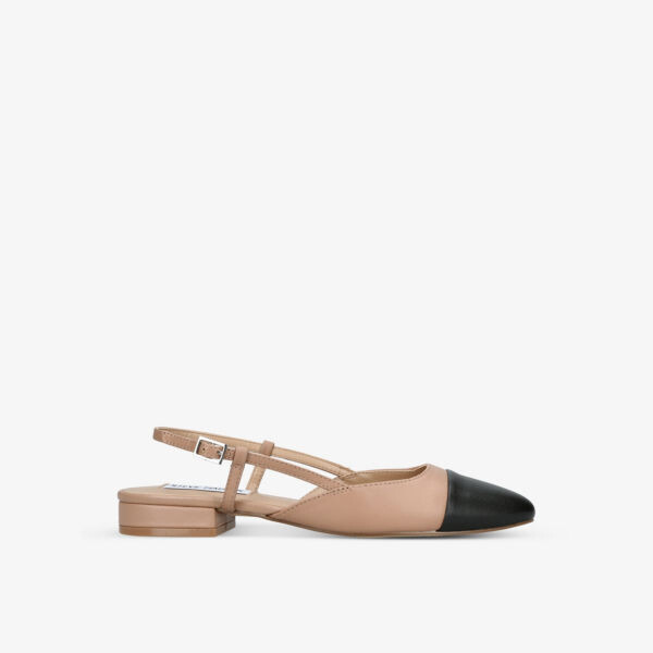 Кожаные туфли Belinda 217 с контрастной вставкой и пяткой на пятке Steve Madden, коричневый