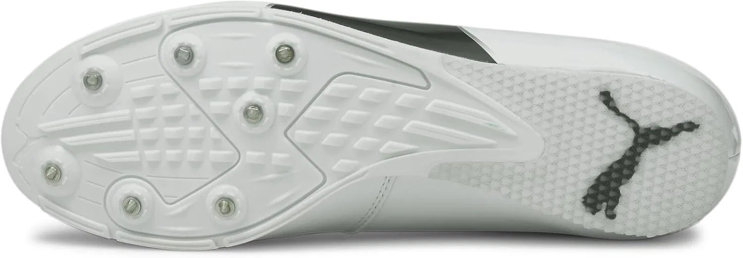 Кроссовки PUMA Unisex Evospeed Long Jump 6, Puma White Puma Black Lava Blast — фото 4