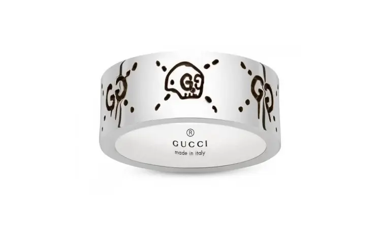 

GUCCI Кольцо из стерлингового серебра 925 пробы Unisex Silver