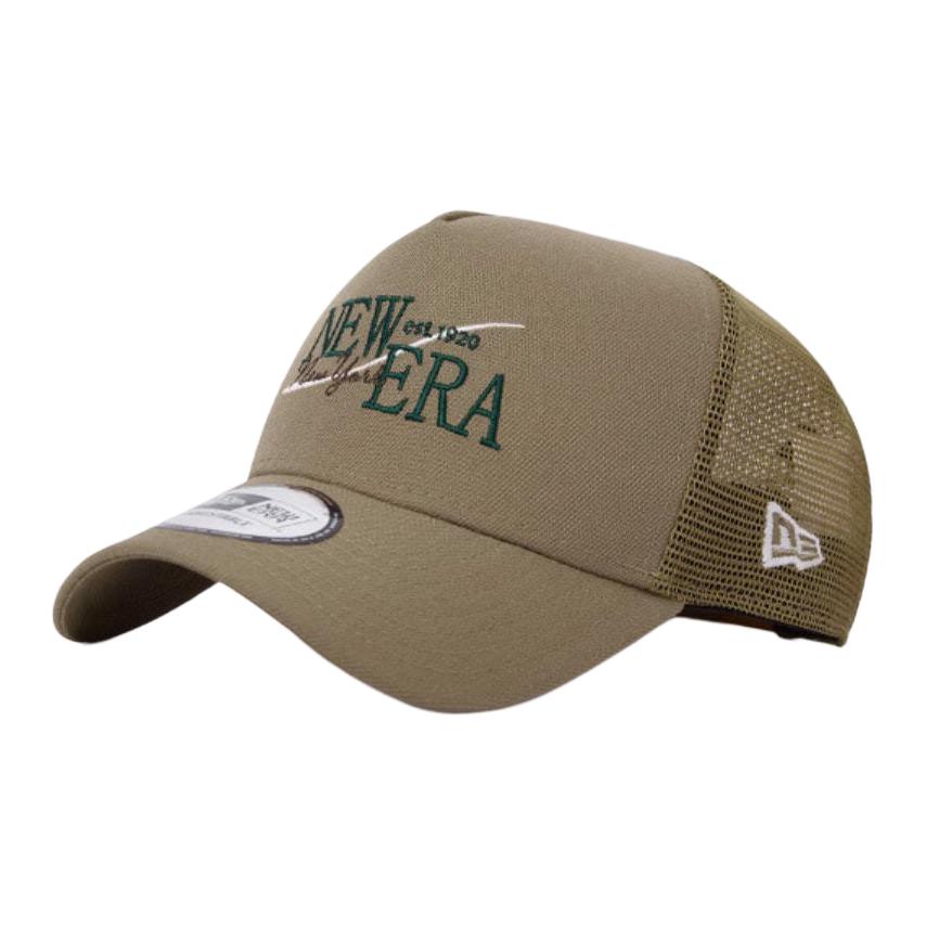 

New Era Хлопковая бейсболка унисекс цвета хаки, Khaki