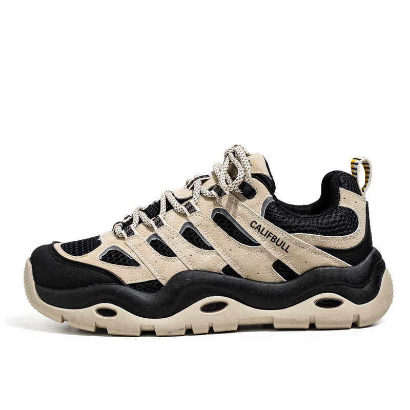 

Кроссовки мужские Lifestyle Shoes Men Low-Top Califbull, цвет Khaki Black