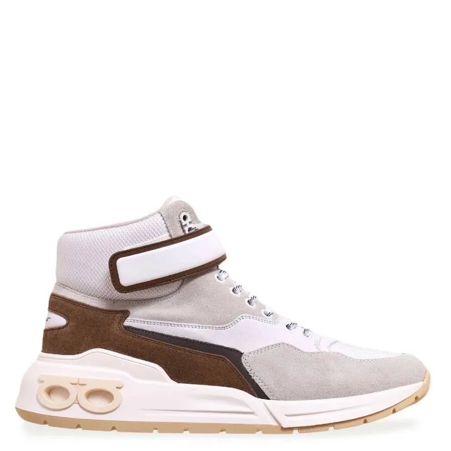 Высокие кроссовки Ferragamo Cosma, белый