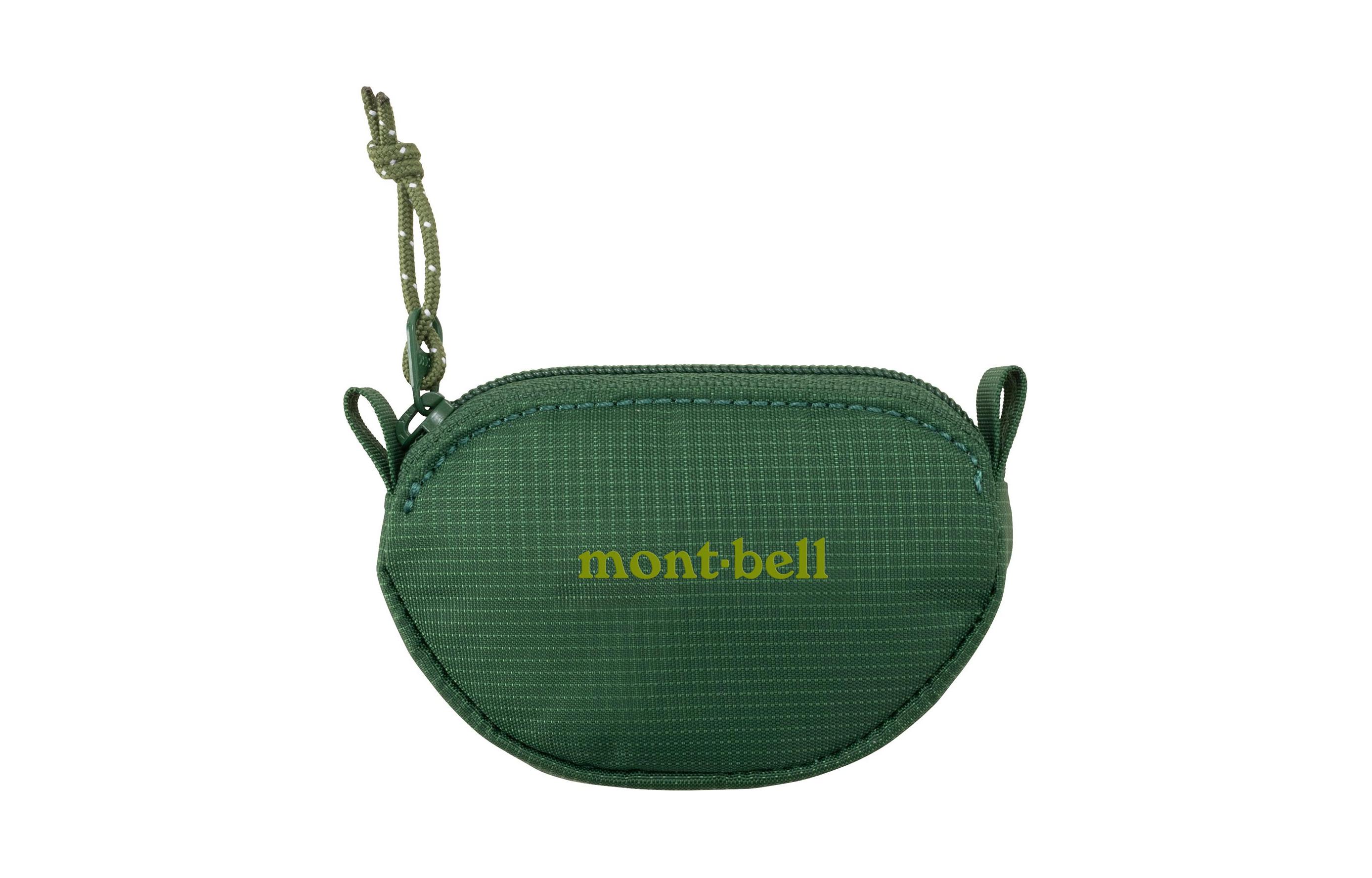 

MONTBELL Нейлоновый кошелёк унисекс зелёный, Green