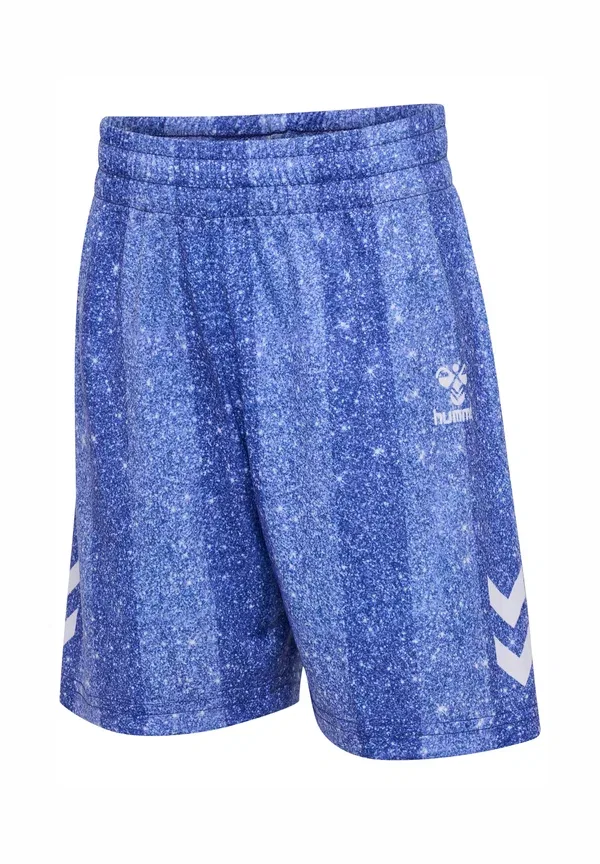 Спортивные шорты Hummel, ослепительно-синий/ярко-белый — фото 4