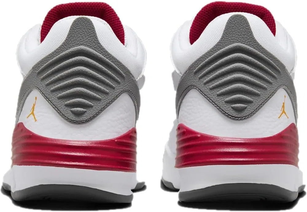 Мужские баскетбольные кроссовки Nike Jordan Max Aura 5, White Vivid Orange Cardina — фото 4