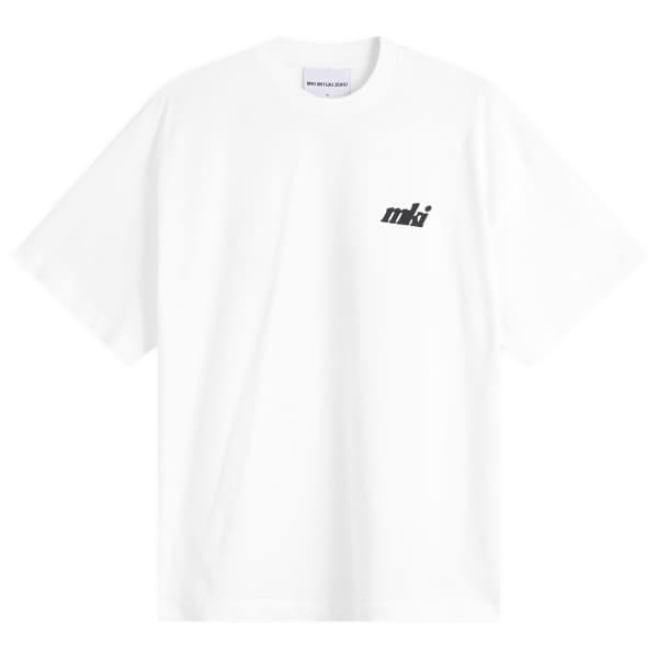 

Футболка с печатью Mki Mki Miyuki-Zoku, белый