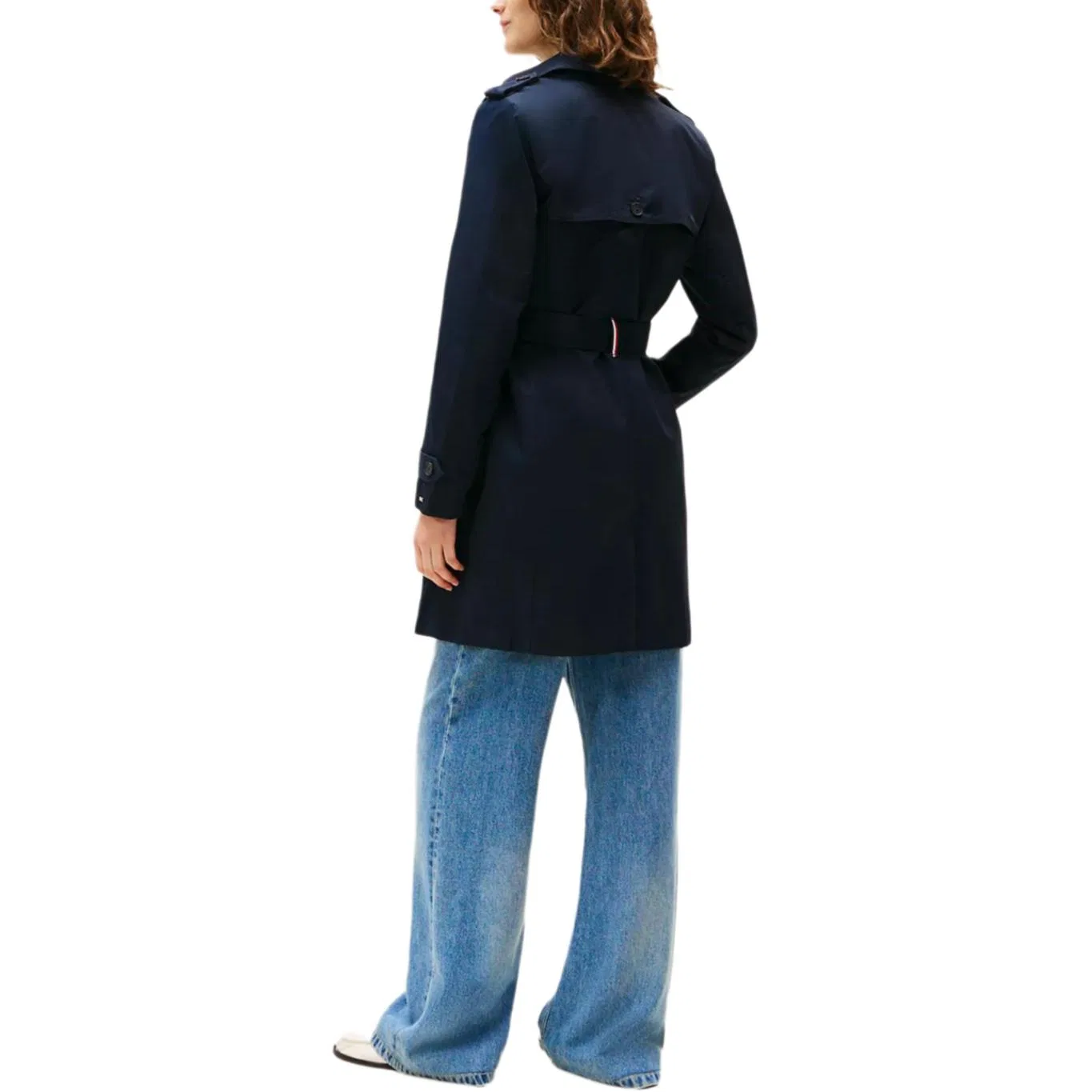 Пальто тренч женское Tommy Hilfiger, Marine Blue — фото 3