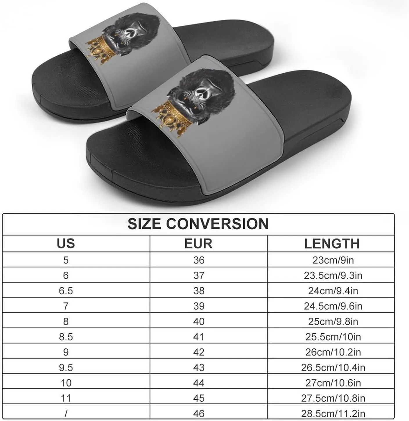 

Женские домашние сандалии Gorilla King, нескользящие, для ванной и пляжа, для мужчин TUBIAZICOL123