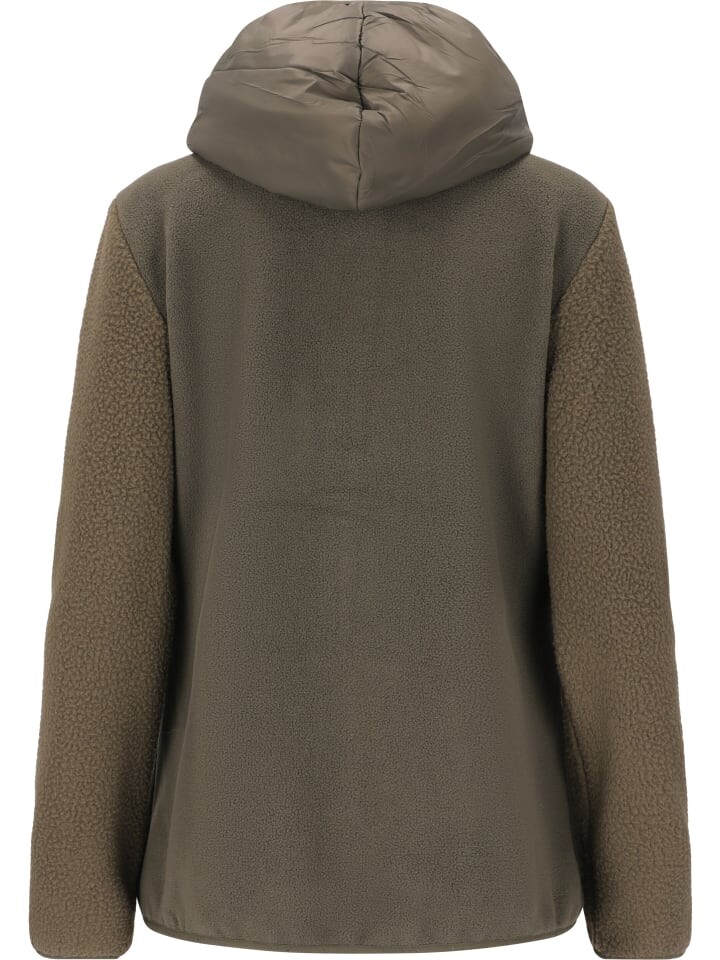 Флисовая куртка Whistler Fleecejacke Makaloo, цвет 1071 Black Ink — фото 2