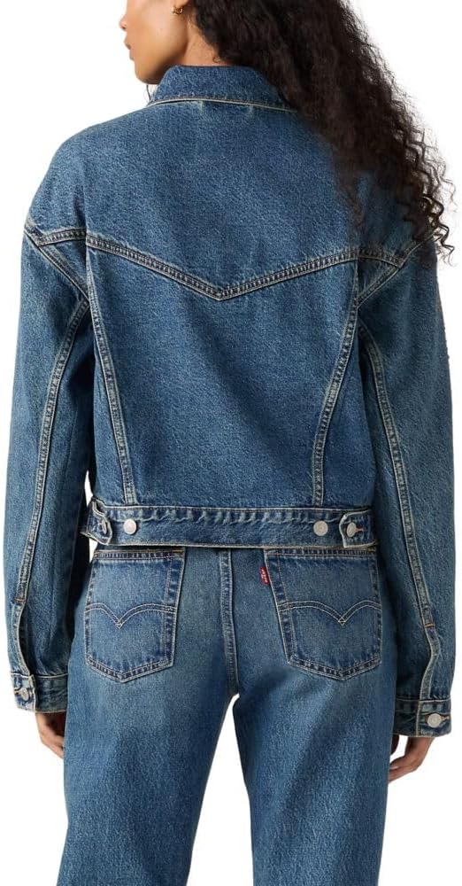 Levi's Женская укороченная косуха 90-х без складок, (New) Solargenic (Non Stretch) — фото 2