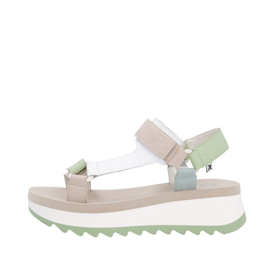 Сандалии с ремешками Rieker Sport, White