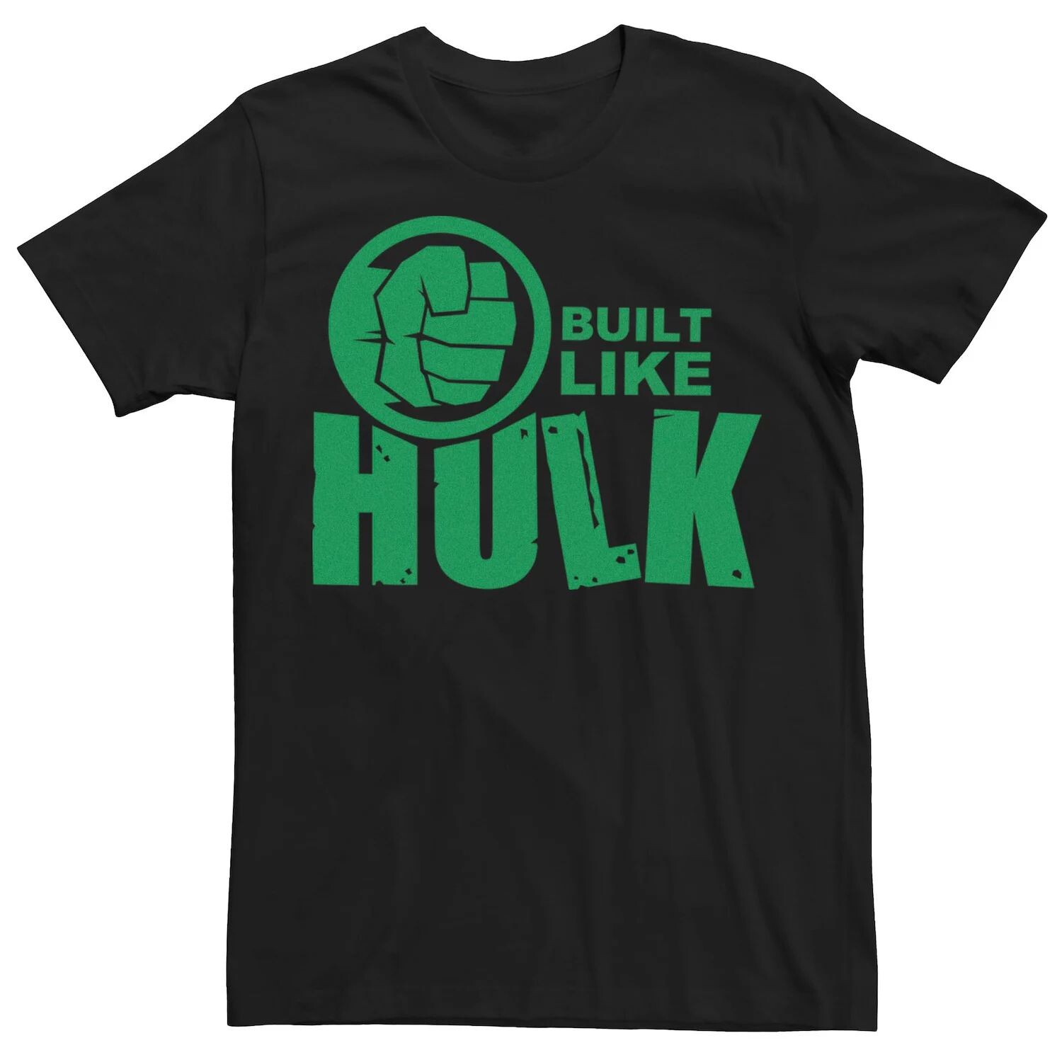 

Мужская футболка с логотипом Marvel, построенная как Hulk Smash