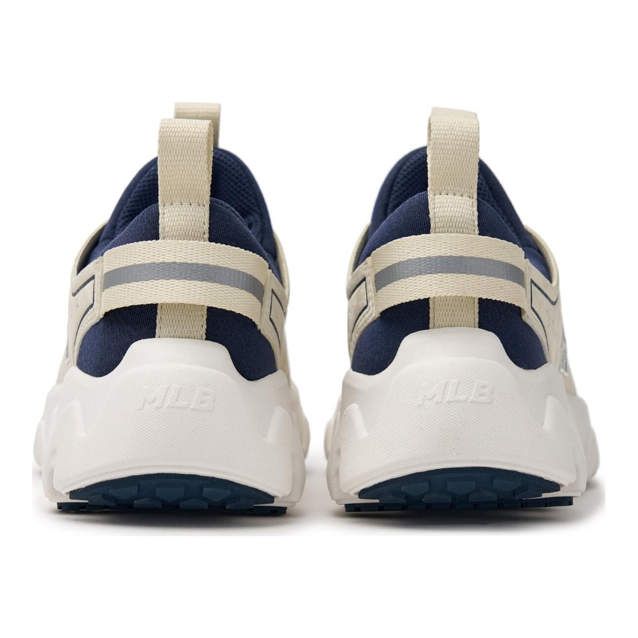 Кроссовки MLB KIDS Kids Lifestyle Shoes Kids Low-top Off White/Blue, белый/синий — фото 4