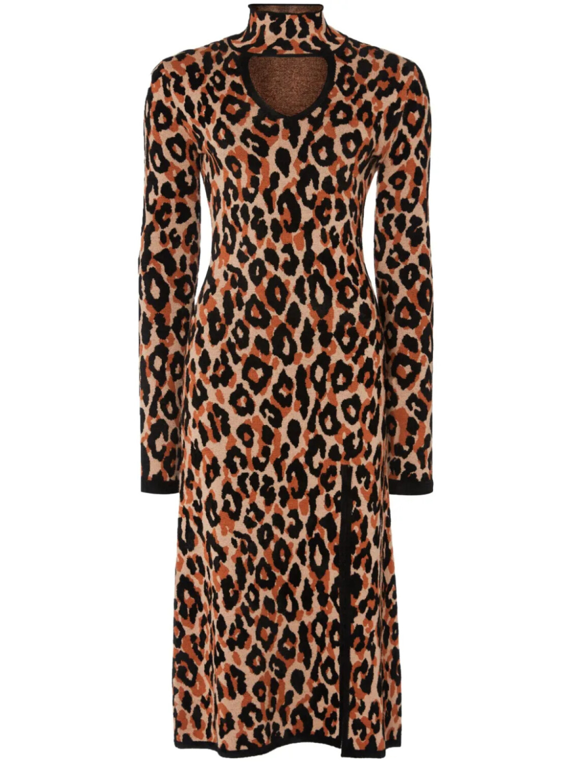 

Temperley London трикотажное платье Adonis, коричневый