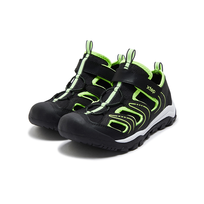 Сандалии Balance Low Top с противоскользящим покрытием для детей XTEP, черный — фото 2