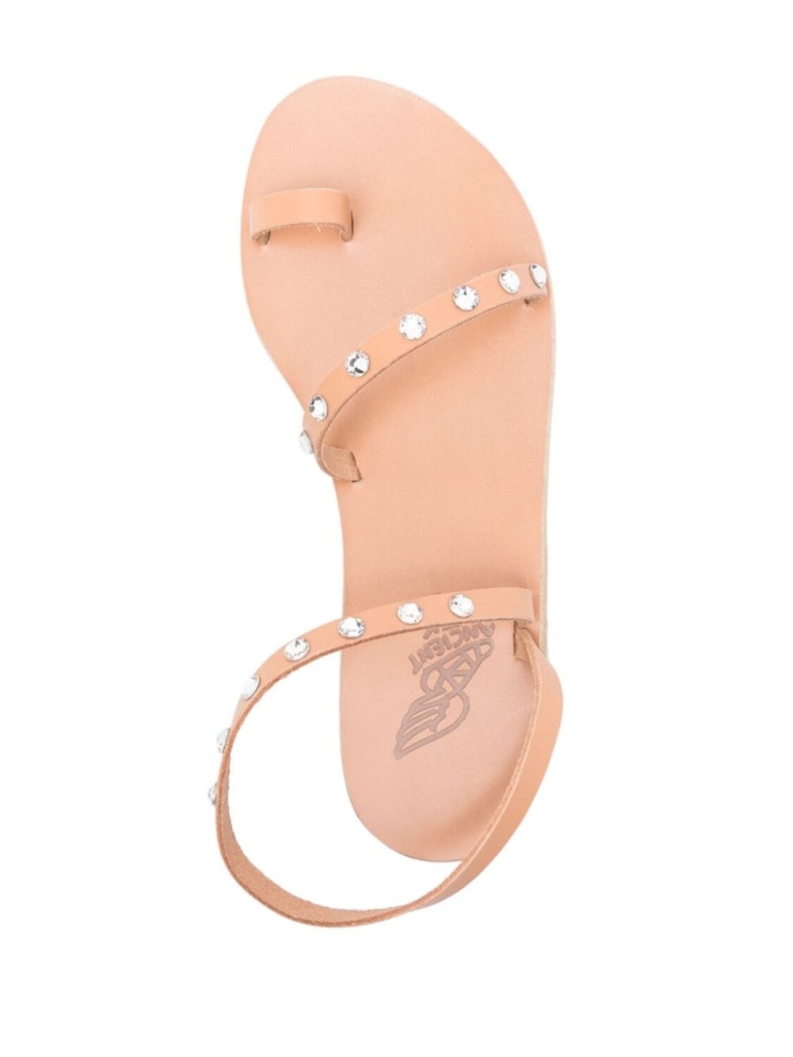 Сандалии Eleftheria с искусственным жемчугом Ancient Greek Sandals, бежевый — фото 4