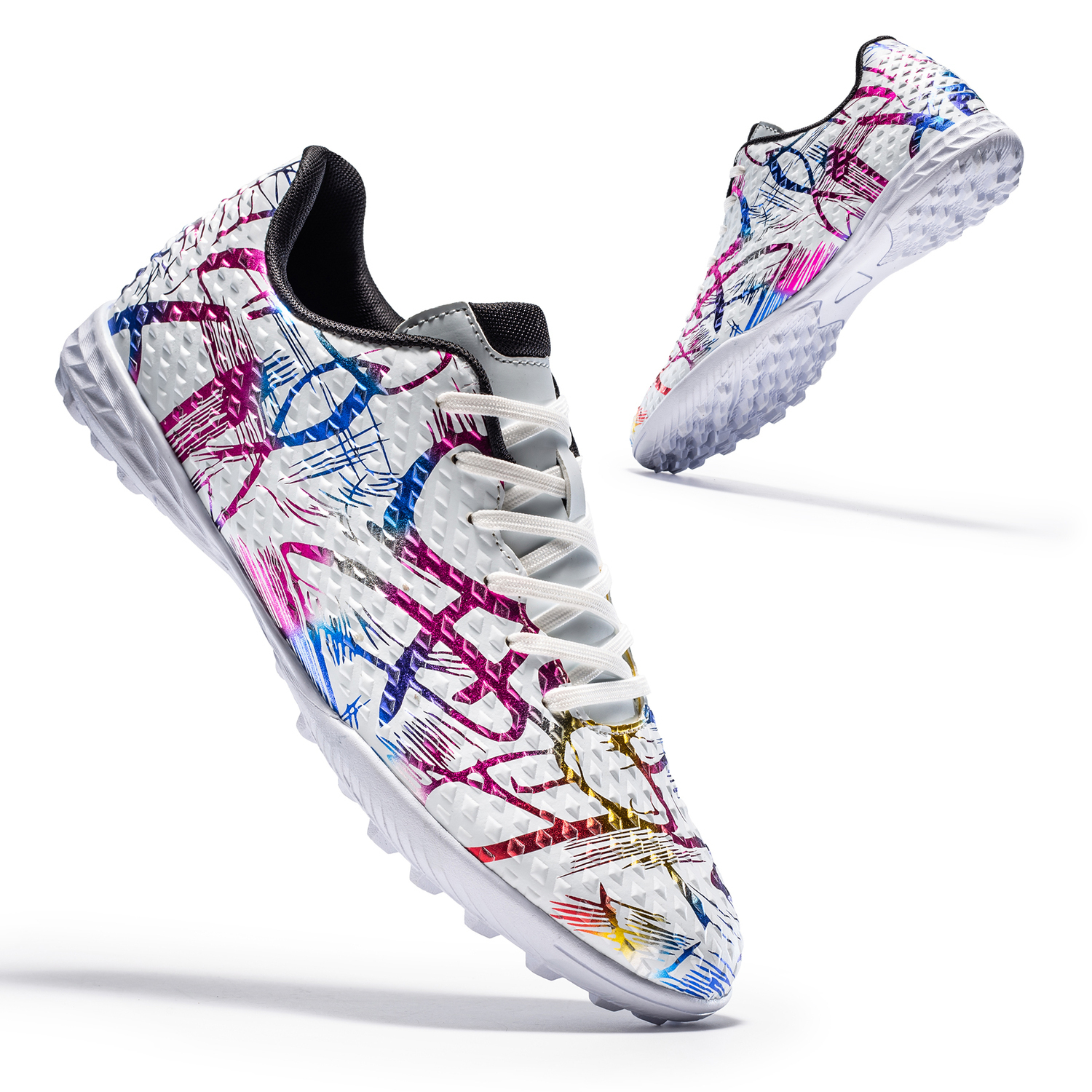 Антискользящие износостойкие футбольные бутсы Unisex NMR, Moonlight Turf — фото 3