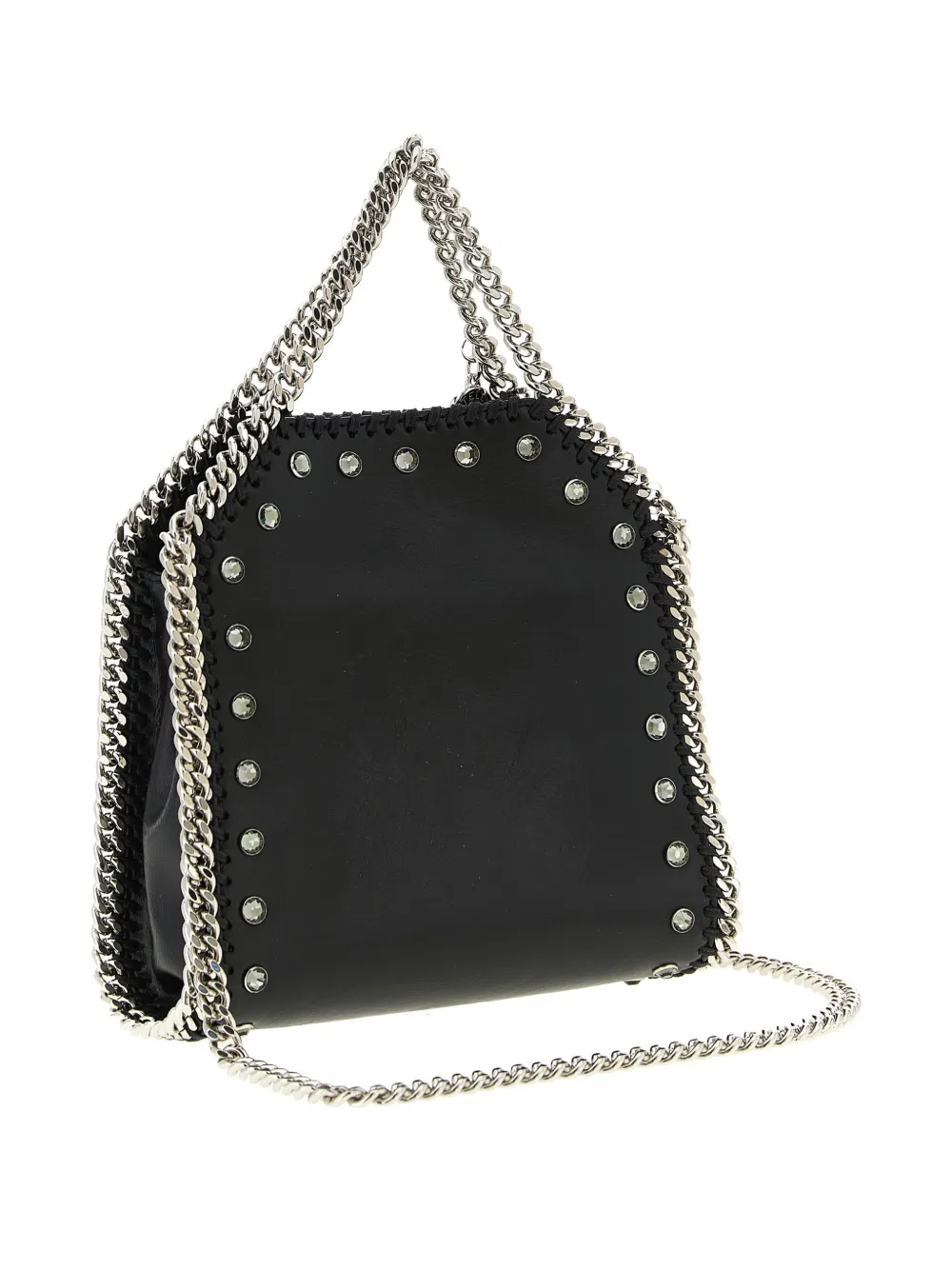 Мини-сумка Tiny Falabella на цепочке Stella Mccartney, черный — фото 2