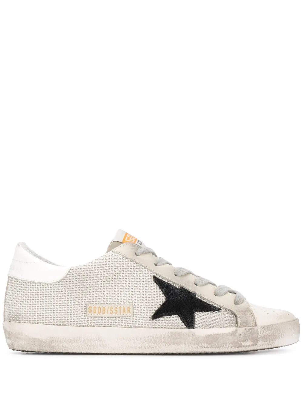 Кеды Superstar на шнуровке GOLDEN GOOSE, нейтральный