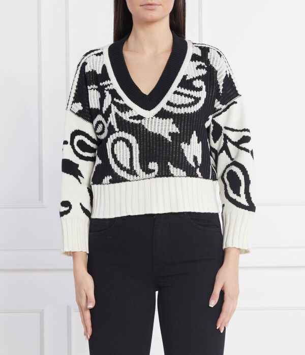 

Свитер Симона Regular fit Max&Co., белый