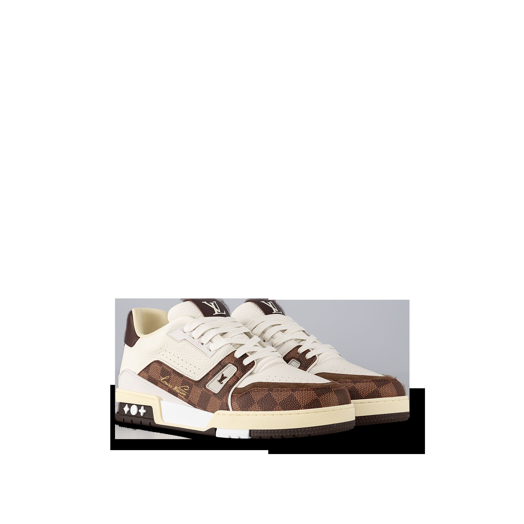 

Кроссовки LV Trainer Louis Vuitton, коричневый