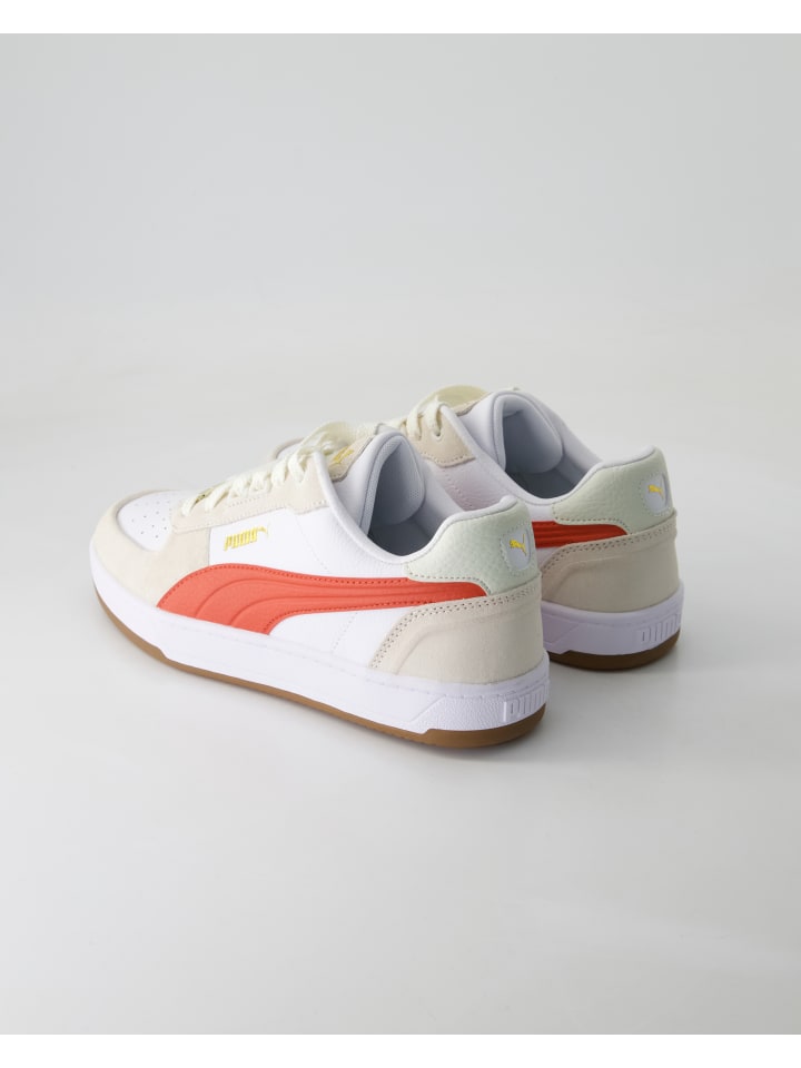 Кроссовки на шнуровке Puma, бежевый — фото 3