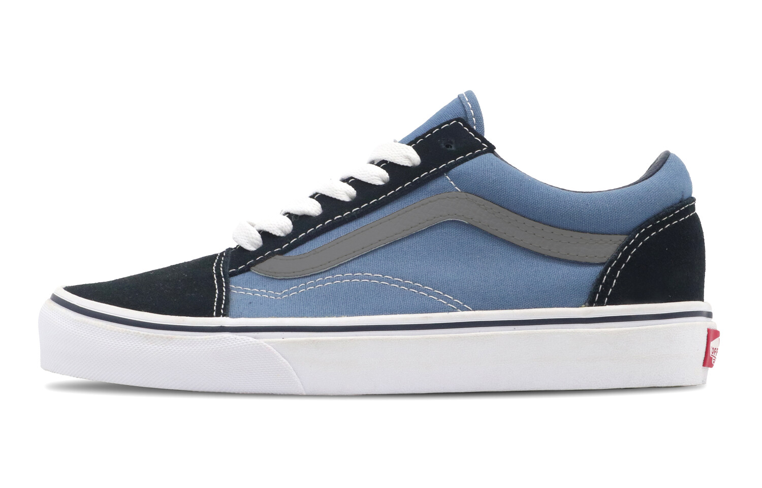 

Кроссовки для скейтбординга Old Skool, унисекс, низкие, черный, серый Vans