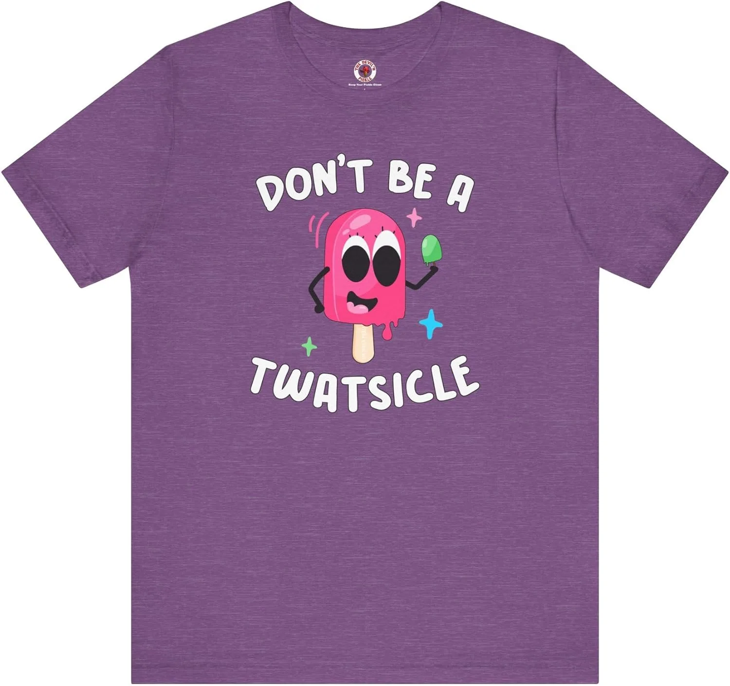 Футболка Don't Be A Twatsicle GENERIC, фиолетовый