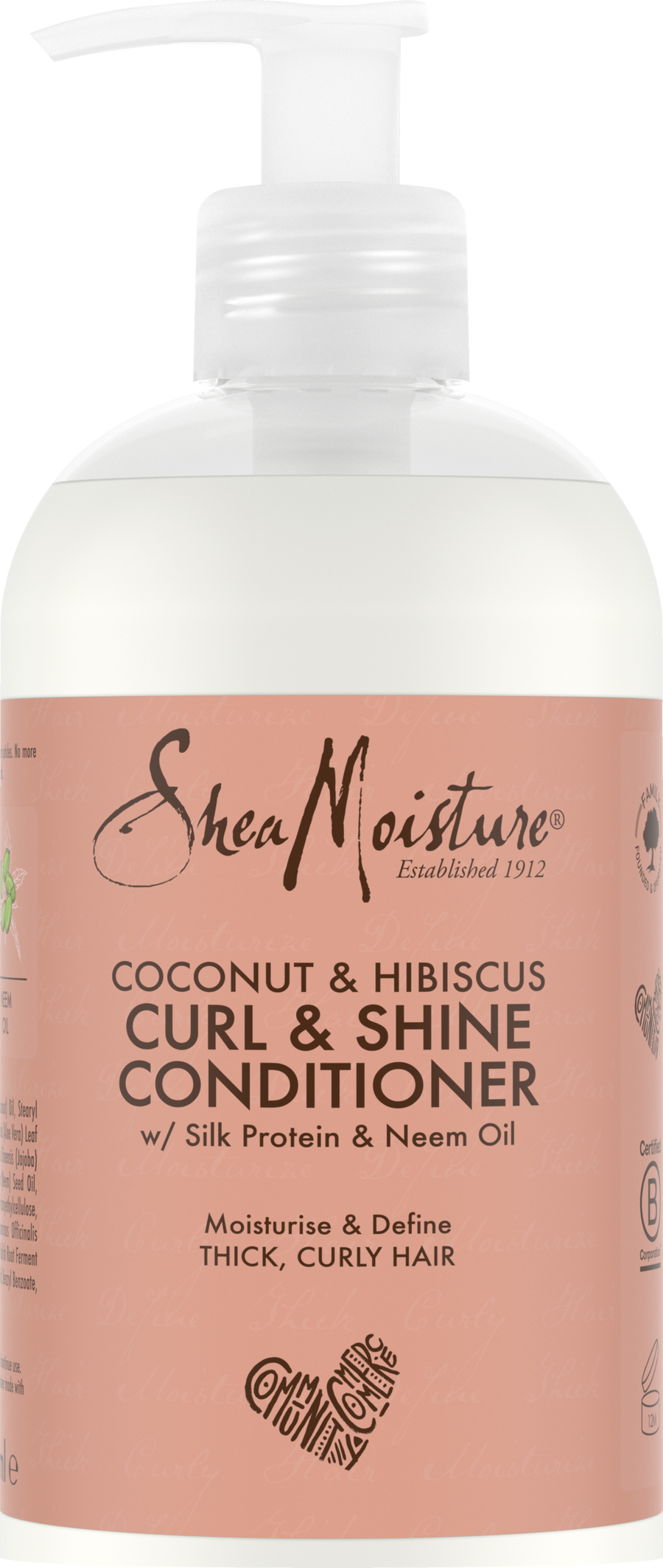 

Кондиционер Shea Moisture Coconut & Hibiscus Curl & Shine Conditioner
