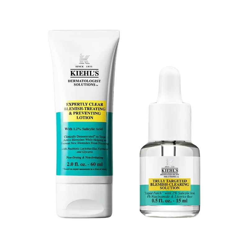 

Keyanshi набор для ухода за кожей с салициловой кислотой против акне успокаивающий крем и сыворотка 60мл+15мл Kiehl's