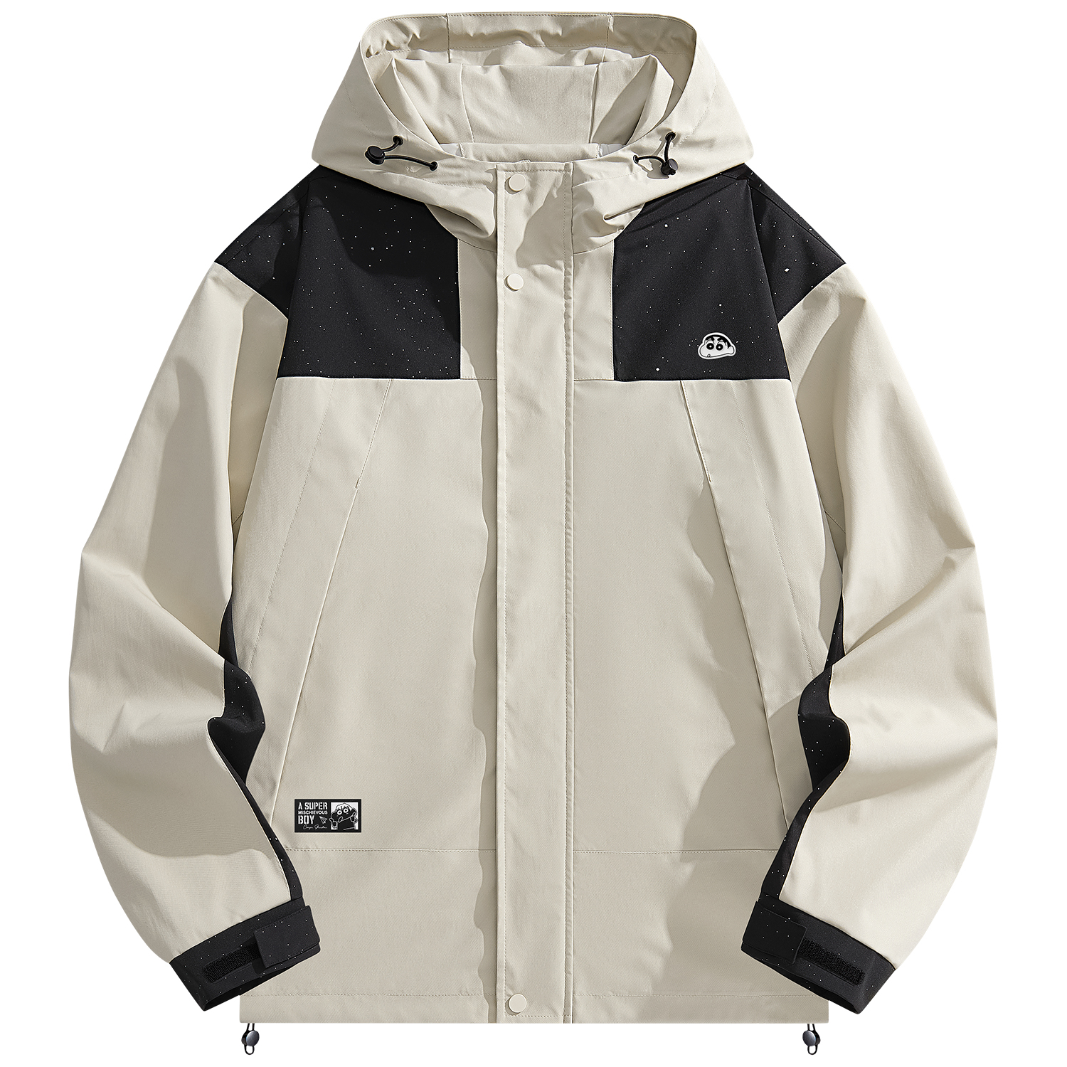 

Crayon Shinchan Куртка Unisex, Light Khaki[Patchwork Baby's Breath]