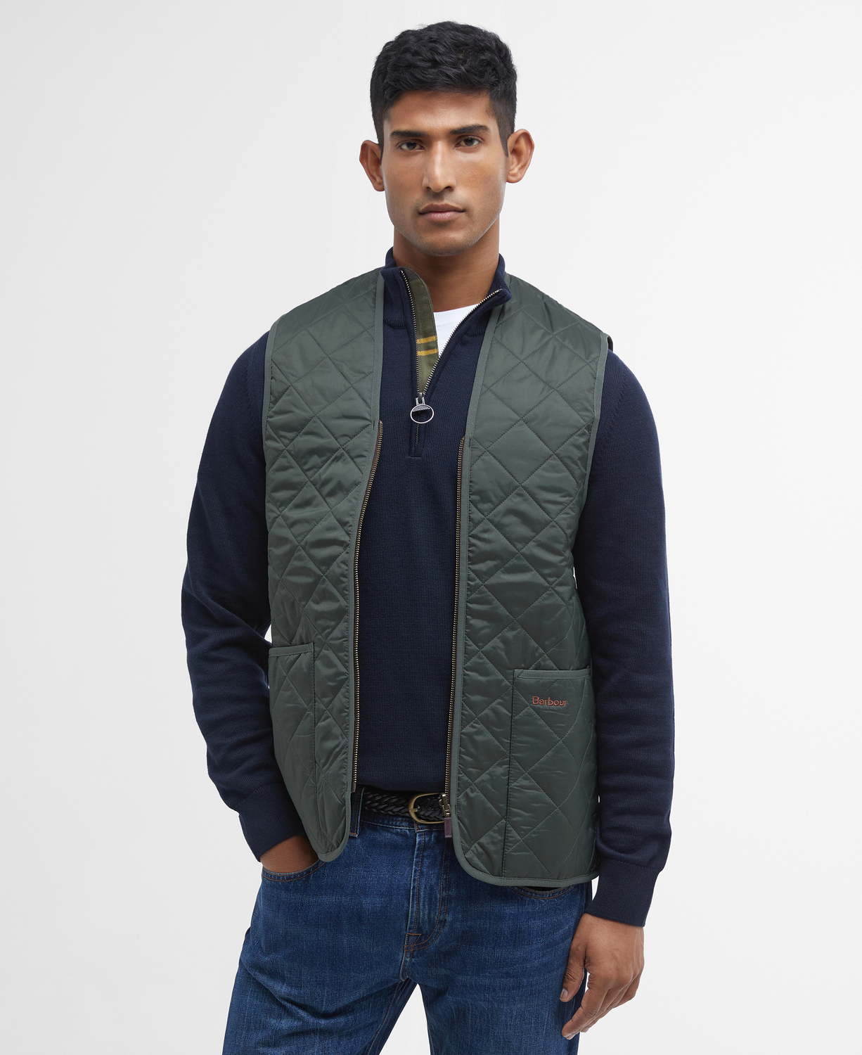 

Жилет Barbour Quilted Zip-In Liner, Olive-Classic