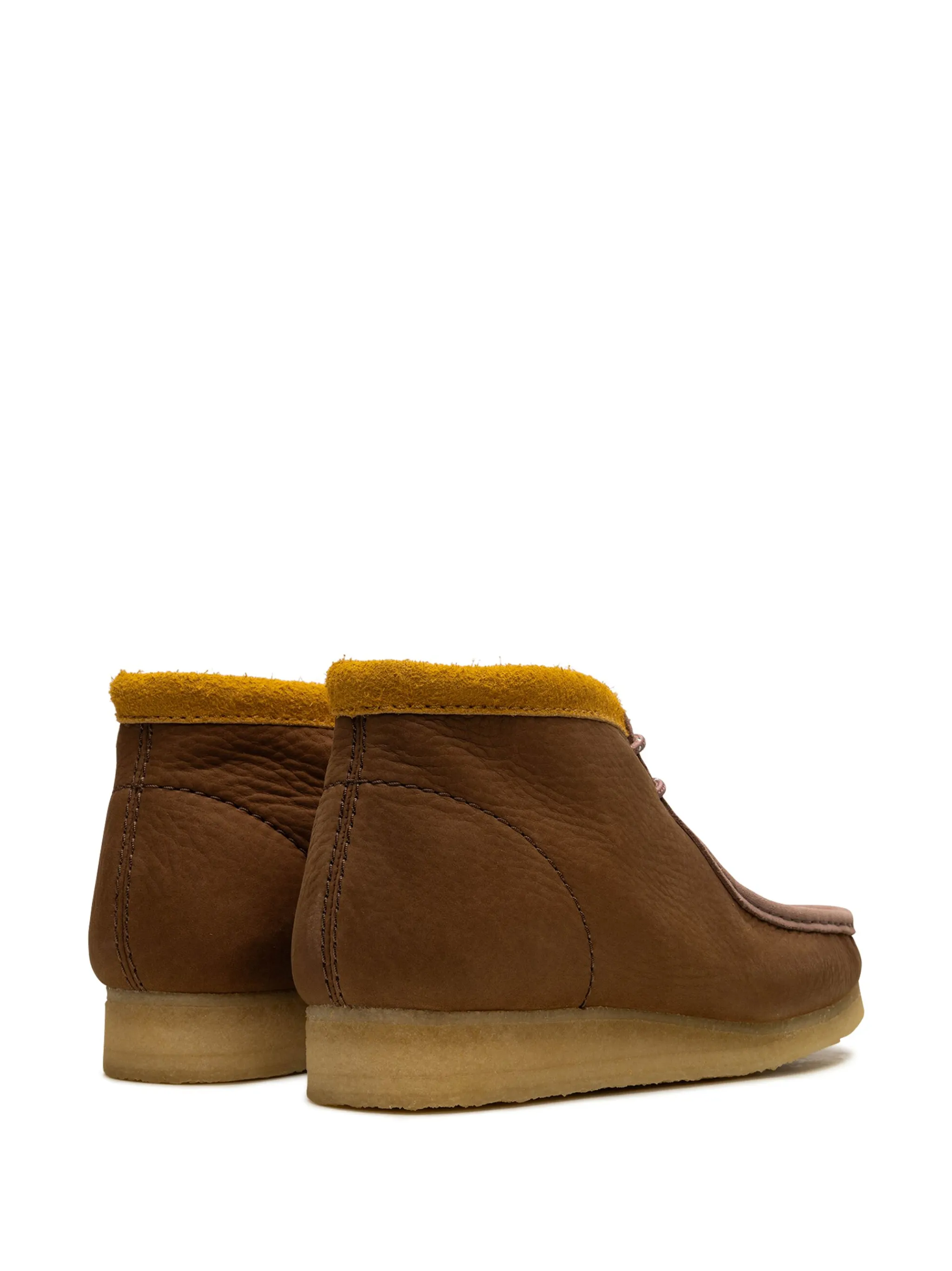 Ботинки Wallabee Clarks, коричневый — фото 3