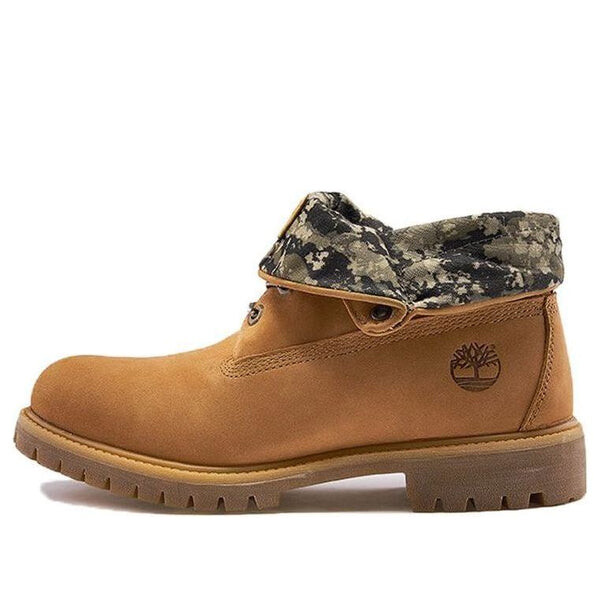 

Кроссовки roll top premium boots basic 'wheat olive green camouflage' Timberland, желтый