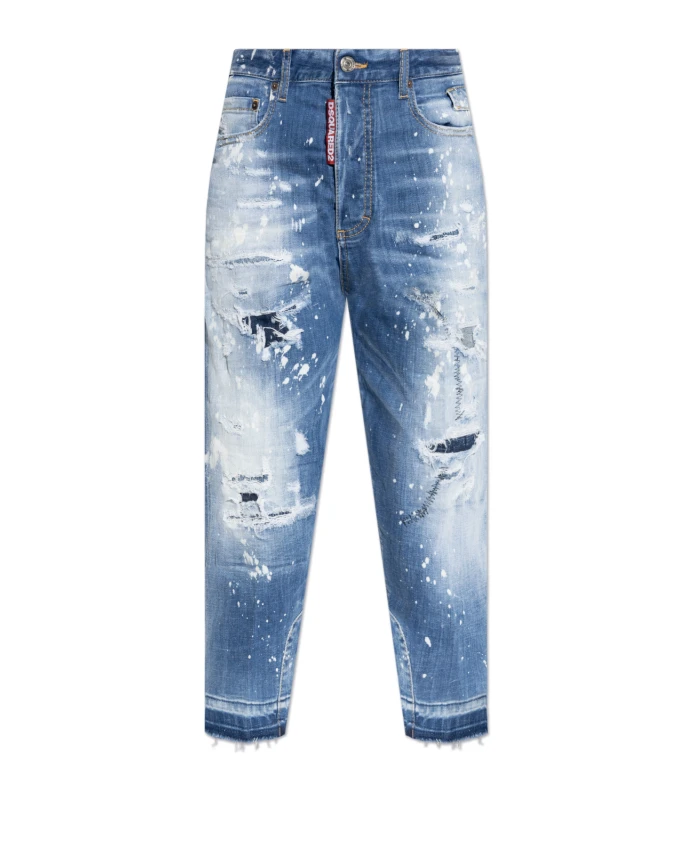 

Джинсы детские столярки Dsquared2, синий