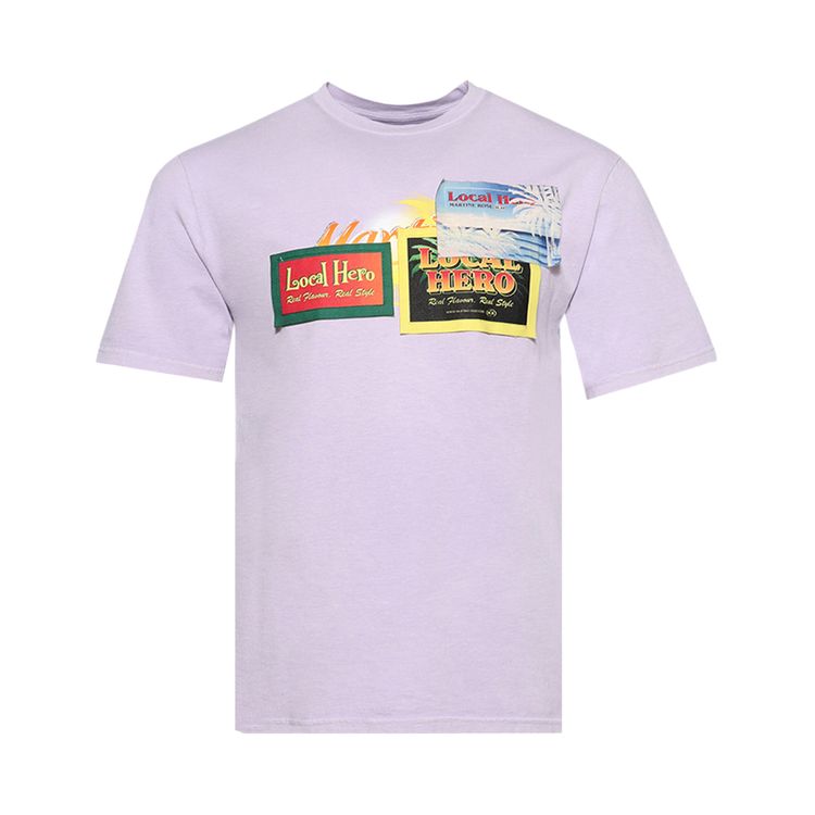 

Футболка Martine Rose Classic T-Shirt 'Purple Lilac', фиолетовый