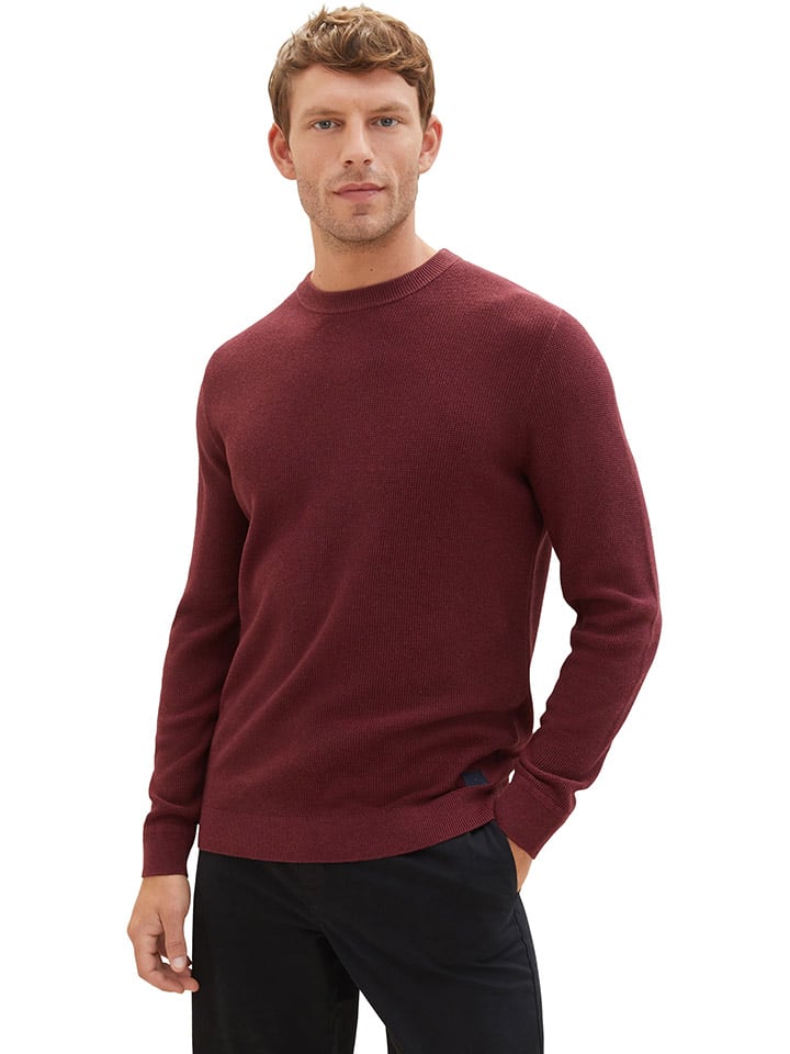 

Tom Tailor Свитер бордового цвета