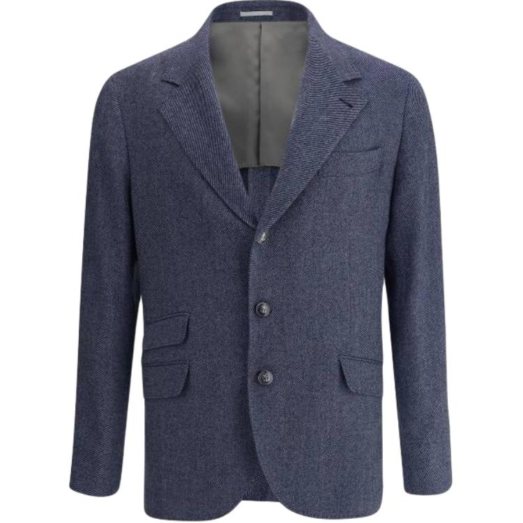 

Brunello Cucinelli Мужской деловой костюм, синий