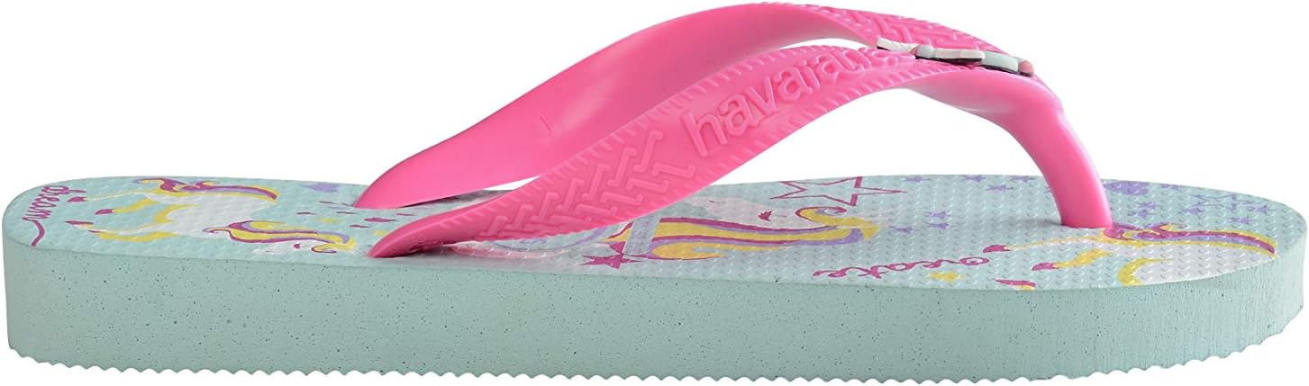 Вьетнамки Havaianas Unisex-Child Slim Pets, синий/розовый — фото 3