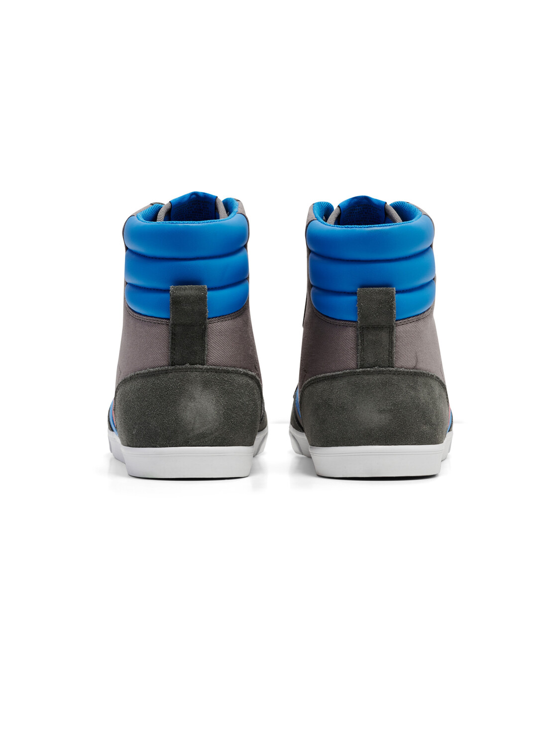 Высокие кроссовки Hummel High Hmlslimmer Stadil High, цвет CASTLEROCK/RIBBONRED/BRIL BLUE — фото 2