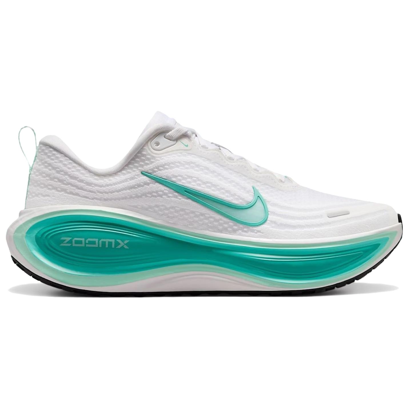 Nike Вомеро Плюс Уайт Бличд Терквайз Женские — Белый/Зеленый, цвет White/Green — фото 2