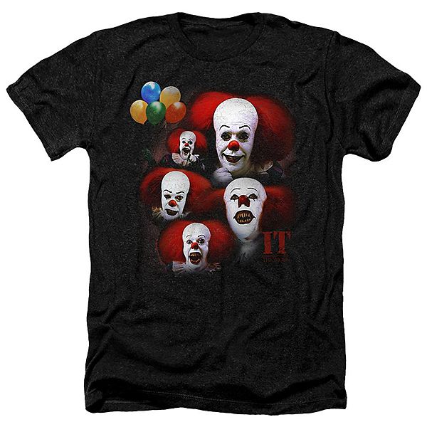 

Футболка It 1990 many faces of pennywise Licensed Character